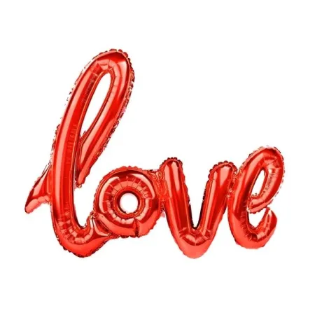 BALONY walentynkowe napis love Kocham Cię WALENTYNKI 100cm